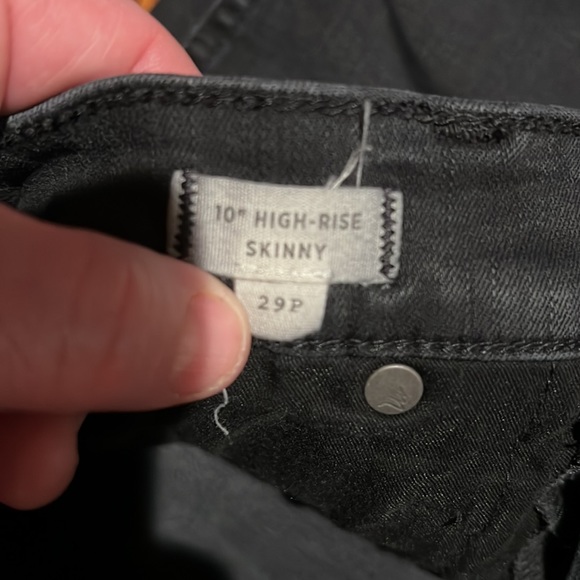 Madewell 10 inch high rise skinny jeans - Picture 8 of 11